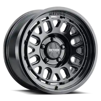 Method MR321 17x8.5 -0mm Offset 5x5.5 BP 108.00mm CB 4.72in BS Gloss Black Wheel - MR321785551300 Seasonal Sale