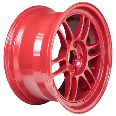 Enkei RPF1 17x9 5x114.3 35mm Offset 73mm Bore Competition Red Wheel (MOQ 40) - 3797906535RD One Day Deal