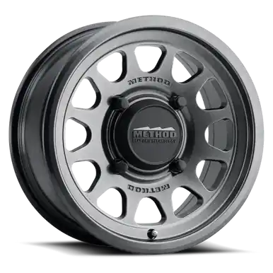 Method MR414 Bead Grip 15x7 / 4+3/13mm Offset / 5x4.5 / 76mm CB Graphite Wheel - MR414570121243 Editor’s Pick