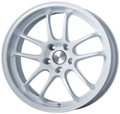 Enkei PF01EVO 18x9.5 22mm Offset 5x114.3 75mm Bore Pearl White Wheel Special Order / No Cancel - 489-895-6522WP Special Offer