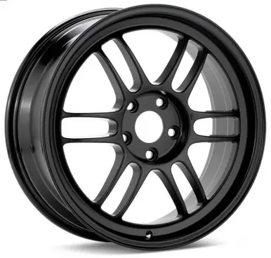 Sale Enkei RPF1 17x7.5 5x100 48mm Offset 73mm Bore Matte Black Wheel  02-10 WRX & 04 STI (MOQ 40) - 3797758048BK