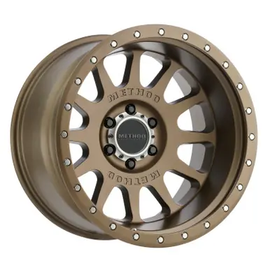 Method MR605 NV 20x10 -24mm Offset 6x5.5 106.25mm CB Method Bronze Wheel - MR60521060924N Brand New