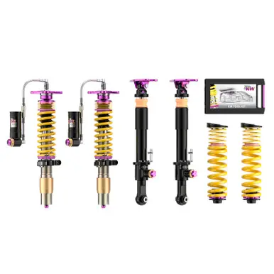 KW 2021+ BMW M3 (G80) Sedan 2WD / M4 (G82) Coupe 2WD (Incl. Comp) V4 Clubsport Coilover Kit 3-Way - 397202EB Authentic