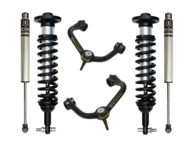 Free Returns ICON 2014 Ford F-150 4WD 0-2.63in Stage 2 Suspension System w/Tubular Uca - K93062T