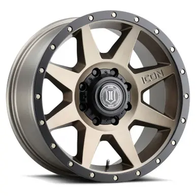 ICON Rebound 20x9 8x6.5in 12mm Offset 5.5in BS Bronze Wheel - 1820908055BR One Day Deal