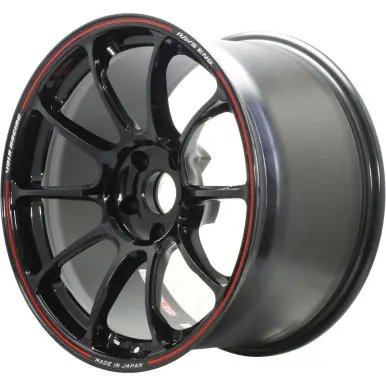 VOLK  ZE40 BLACK RED  18X10 +34MM / BP 5x114.3 (5x4.5) Hassle-Free Returns