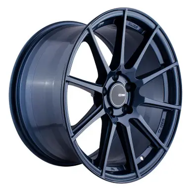 Enkei TS10 18x9.5 35mm Offset 5x114.3 Bolt Pattern 72.6mm Bore Dia Blue Silver Wheel - 499-895-6535BL Get Yours
