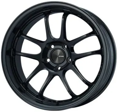 Enkei PF01EVO 18x9 45mm Offset 5x114.3 75mm Bore Matte Black Wheel Special Order / No Cancel - 489-890-6545BK Warranty Included