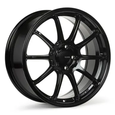 Express Delivery Enkei TRIUMPH 18x8 5x114.3 45mm Offset 72.6mm Bore Gloss Black Wheel - 543-880-6545BK