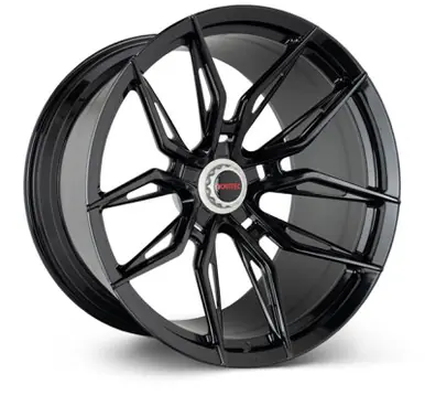 Authentic Vossen x Novitec NF11 20x9.5 ET:38 Gloss Black Ferrari 296 Front Wheel - F-AFP-654-F01-C25