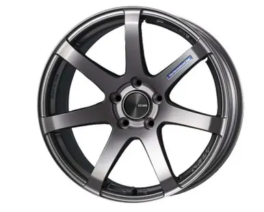 Luxury Enkei PF07 18x8 5x100 ET35 Dark Silver Wheel - 490-880-8035DS