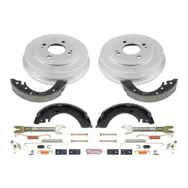 Affordable Power Stop 96-00 Honda Civic Coupe Rear Autospecialty Drum Kit - KOE15309DK