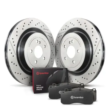 Place Order Brembo OE Rear Disc Brake Kit - KT04538