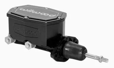 Wilwood Compact Tandem Master Cylinder - 1in Bore - w/Pushrod (Black) - 260-15540-BK Best Price