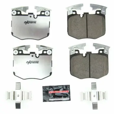 Trending Power Stop 2019 BMW 330i Front Z26 Extreme Street Brake Pads w/Hardware - Z26-1867
