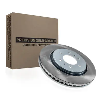 Budget Power Stop 17-20 Mitsubishi Mirage Front Semi Coated Rotor - JBR1762SCR