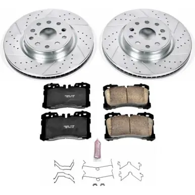 Genuine Power Stop 10-17 Lexus LS460 Front Z23 Evolution Sport Brake Kit - K5824