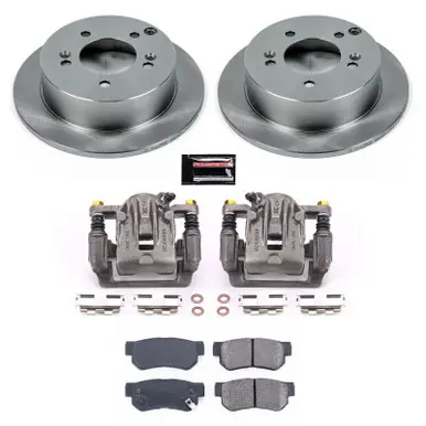 Affordable Power Stop 2001 Hyundai XG300 Rear Autospecialty Brake Kit w/Calipers - KCOE5214A