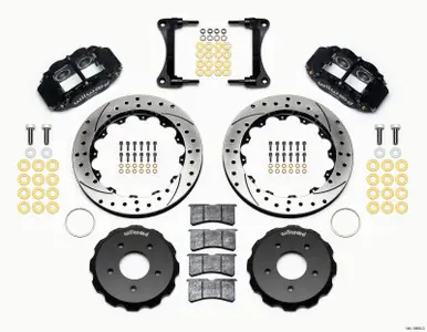 Wilwood Narrow Superlite 4R Front Hat Kit 12.88in Drill 2007-Up Jeep Wrangler - 140-13880-D Top Pick