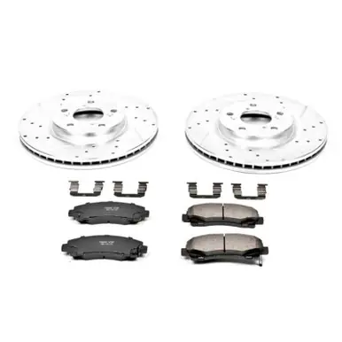 Viral Power Stop 09-14 Acura TL Front Z23 Evolution Sport Brake Kit - K5855