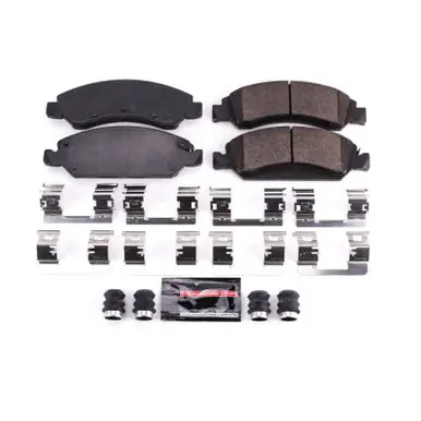 Exclusive Offer Power Stop 2008 Chevrolet Avalanche Front Z23 Evolution Sport Brake Pads w/Hardware - Z23-1367