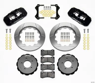 Exclusive Wilwood AERO6 Front Hat Kit 14.00 99-06 BMW E46 - 140-11974