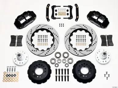 Brand New Wilwood Narrow Superlite 6R Front Hub Kit 14.00in Drilled 70-78 Camaro - 140-10486-D
