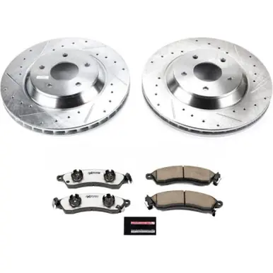 Cheap Power Stop 88-96 Chevrolet Corvette Front Z26 Street Warrior Brake Kit - K4913-26