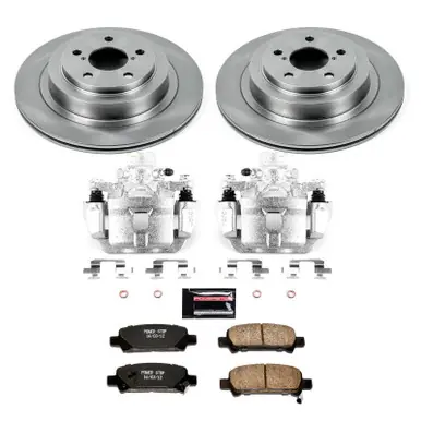 Grab Now Power Stop 05-09 Subaru Legacy Rear Autospecialty Brake Kit w/Calipers - KCOE219