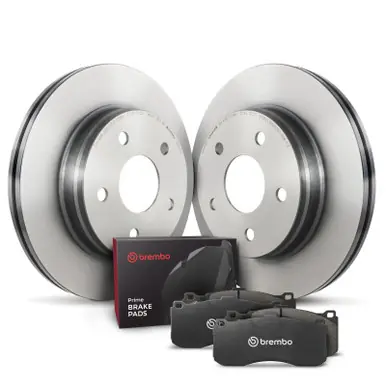 Brembo OE 99-06 Audi A4/1999 A4 Quattro/02-06 A4 Quattro/99-01 A6 Front Disc Brake Kit - KT04201 New Arrival