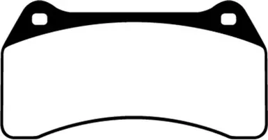 Price Drop EBC 03-06 Jaguar XJR 4.2 Supercharged Redstuff Front Brake Pads - DP31462C