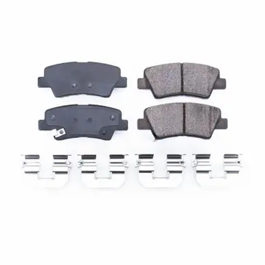 Best Seller Power Stop 16-19 Hyundai Tucson Rear Z17 Evolution Ceramic Brake Pads w/Hardware - 17-1848