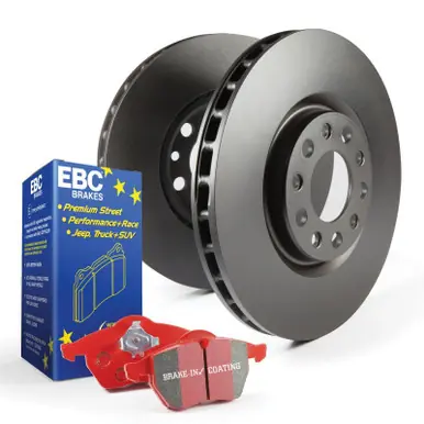 Shop Now EBC S12 Kits Redstuff Pads and RK Rotors - S12KF1009