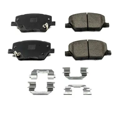 While Supplies Last Power Stop 16-18 Fiat 500X Front Z17 Evolution Ceramic Brake Pads w/Hardware - 17-1811