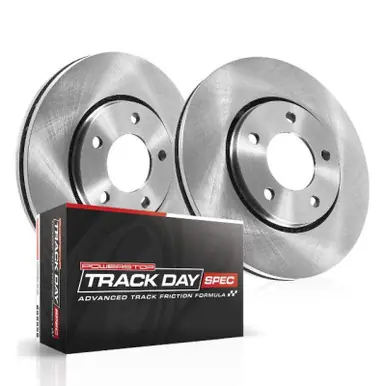 Instant Buy Power Stop 00-06 Audi TT Quattro Rear Track Day SPEC Brake Kit - TDSK920