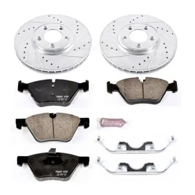 Flash Sale Power Stop 2005 Jaguar S-Type Front Z23 Evolution Sport Brake Kit - K1349