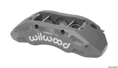 Wilwood Caliper-TX6R- R/H - Clear 1.75/1.62/1.62in Pistons 1.38in Disc - 120-13817 Crafted