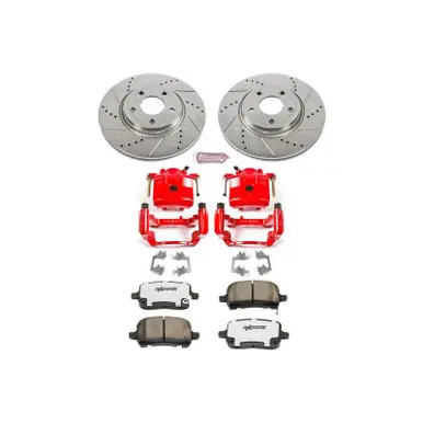 Best Price Power Stop 05-06 Chevrolet Cobalt Front Z26 Street Warrior Brake Kit w/Calipers - KC1610-26