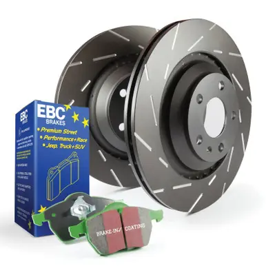 Best Choice EBC S2 Kits Greenstuff Pads and USR Rotors - S2KR2243