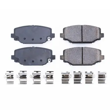 Final Sale Power Stop 12-16 Chrysler Town & Country Rear Z17 Evolution Ceramic Brake Pads w/Hardware - 17-1596