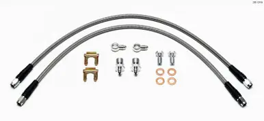 Wilwood Flexline Kit D52 Caliper 18in w/ Banjo 10mm -3/8-24 Chassis - 220-12105 One Day Deal