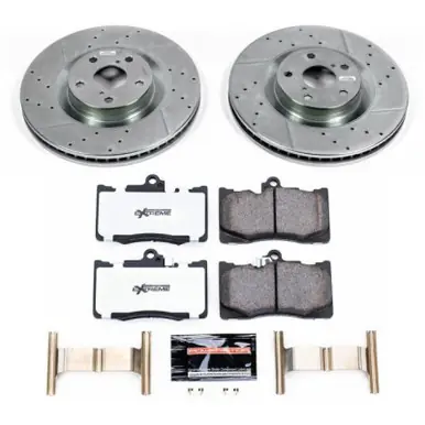 Get Yours Power Stop 13-19 Lexus GS350 Front Z26 Street Warrior Brake Kit - K6355-26