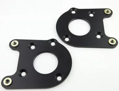 Certified Wilwood Brackets (2) - Front Drag - LD Pinto 71-78 - 249-0895L/R