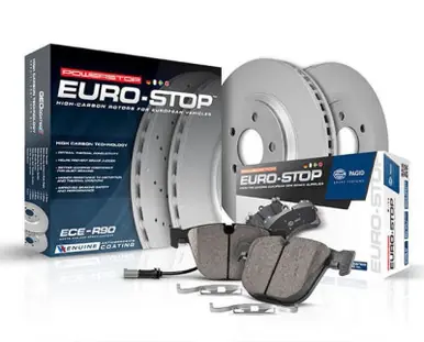 Express Delivery Power Stop 2013 Audi A3 Quattro Rear Euro-Stop Brake Kit - ESK5666