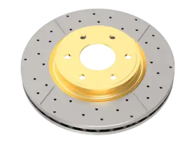 Hot Deal DBA 00-06 BMW 330Ci Rear Street Drilled & Slotted Rotor - DBA2856X