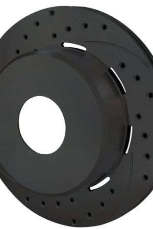 Holiday Sale Wilwood Rotor-1.91in Offset-SRP-BLK-Drill-LH 11.00 x .810 - Blank