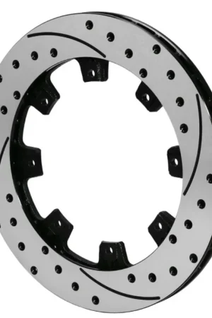 Wilwood Rotor-UL32 Iron LH-SRP BLK Drl 11.75 x .810 - 8 on 7.00in High Quality