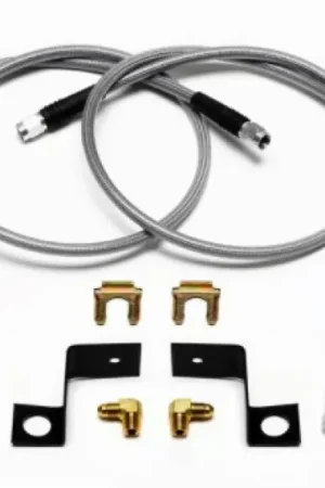 Wilwood Flexline Kit 30 inch -3 M10-1.0 IF 1/8 NPT 90 Degree Special Discount