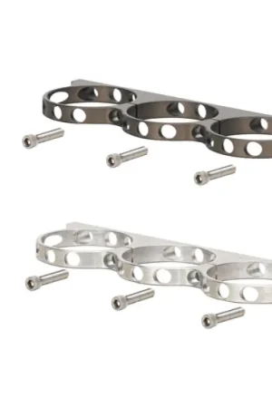 Wilwood Triple Aluminum Reservoir Lightweight Bracket w/ Mounting Screws - Billet New Arrival
