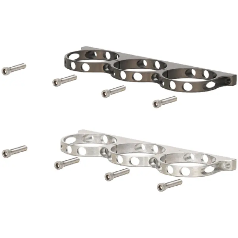Wilwood Triple Aluminum Reservoir Lightweight Bracket w/ Mounting Screws - Billet New Arrival